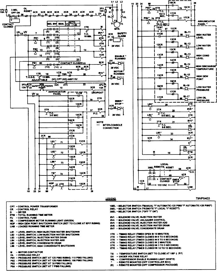 wiring diagram for airpressor
